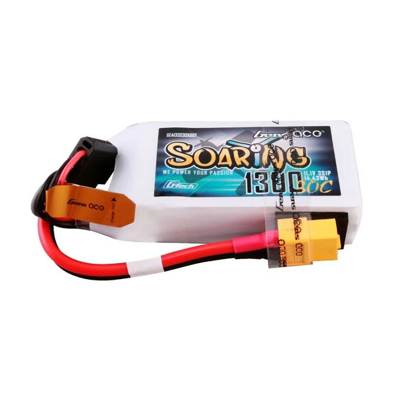 Bateria LiPo Gens ace G-Tech Soaring 1300mAh 11.1V 30C 3S1P