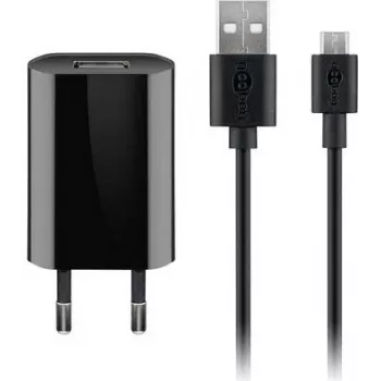 Carregador Goobay 44982 para dispositivos móveis interior preto (44982)