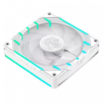 GAMEMAX TORNADO T12 ARGB-RW Ventoinha de caixa 120mm com pás invertidas branca