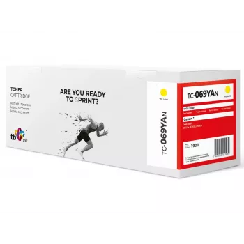 Toner TB Print substituto para Canon CRG-069 TC-069YAN amarelo cartucho