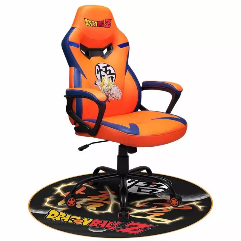 Cadeira de escritório Subsonic SA5573-D6 assento acolchoado laranja