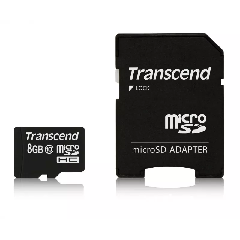 Transcend Premium - Cartão de memória Flash (adaptador microSDHC/SD incluído)