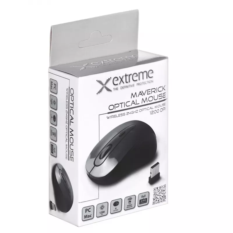 Rato Extreme XM104K USB Type-A ótico 1000 DPI para destro