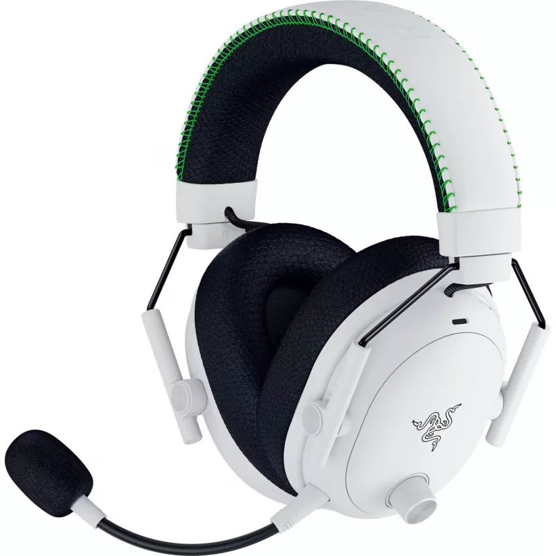 Headset Razer BlackShark V3 Pro com fios e sem fios Bluetooth branco