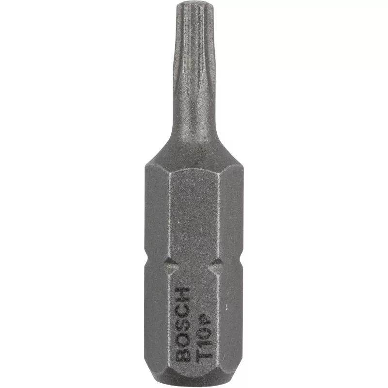 Bits de aparafusar Bosch extra duros, 3 unid., Torx, T10, aço, T10, 25 mm