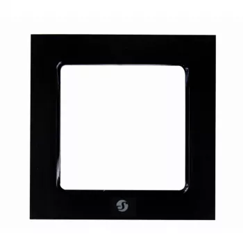 Shelly WF1 preto tomada inteligente plástico 80x80x10mm