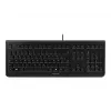 Teclado CHERRY KC 1000 Home USB layout suíço cinzento