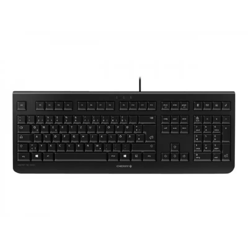 Teclado CHERRY KC 1000 Home USB layout suíço cinzento