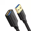 Adaptador de extensão Ugreen USB 3.0 (fêmea) para USB 3.0 (macho) 2 m (preto)