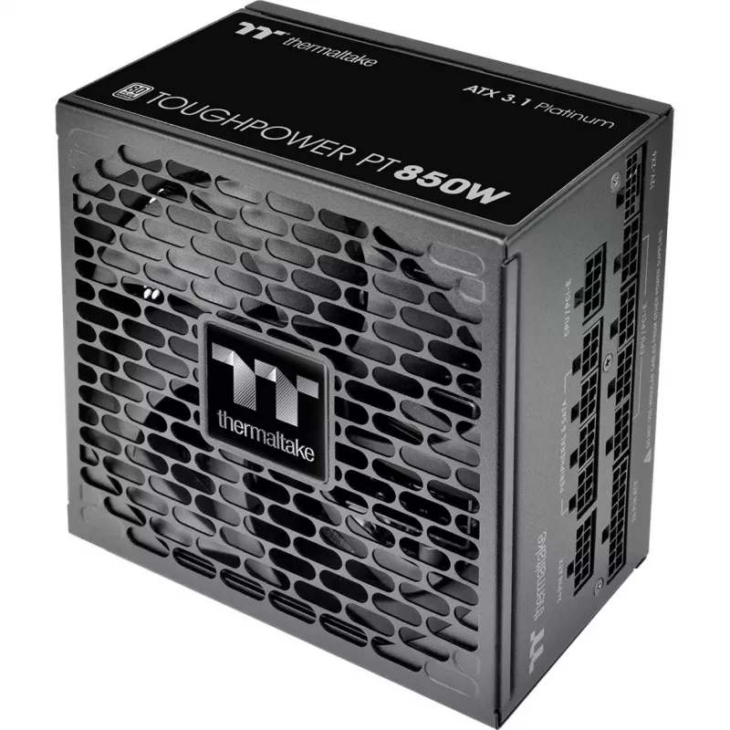 Fonte de alimentação Thermaltake Toughpower PT 850W 80 Plus Gold, modelo PS-TPP-0850FNFAPE-1