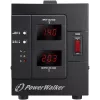 Regulador de tensão PowerWalker AVR 2000 SIV FR 2 saídas AC 110 - 280 V preto
