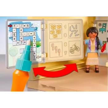 Conjunto de brincar de ação/aventura Playmobil City Life 71327 multicolorido idade 4–10