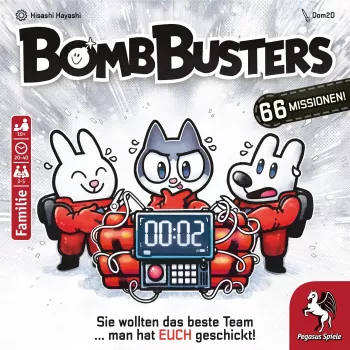 Pegasus Spiele Pegasus Bomb Busters (Jogo do Ano 2025) – jogo de família
