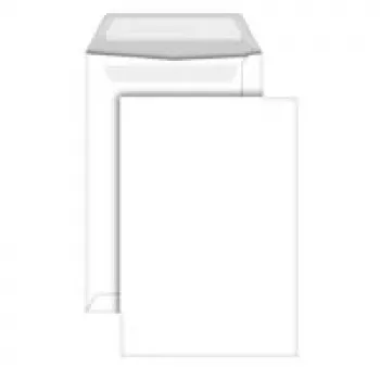 Capa de documento MAILmedia VSD-TASCHE B5 branco 90 g – capa de documento de papel para folhas B5
