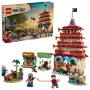 Conjunto LEGO One Piece Arlong Park 75638 – 926 peças, 5 minifiguras, recomendado a partir dos 9 anos, cenário detalhado
