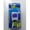 Carregador de pilhas 2 ou 4 AAA/AA incluindo 2x AA