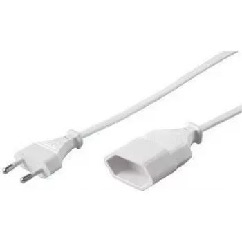 Cabo de extensão elétrico e+p SVE 2 3 m 1 tomada AC Branco