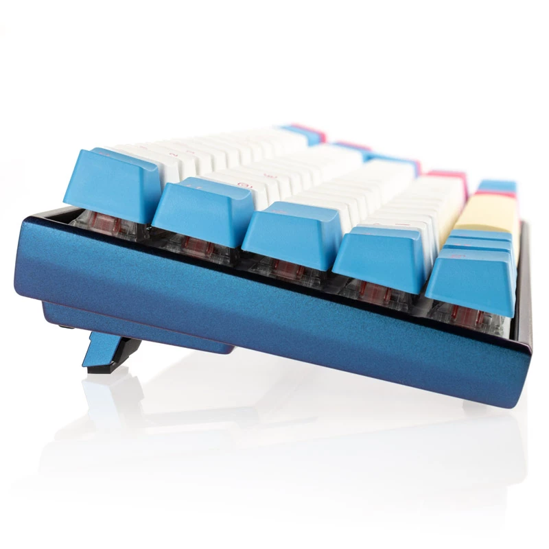 Teclado mecânico Ducky Mecha SF Limited Dawn Edition — layout 65%, RGB LED, interruptores Cherry MX Red