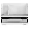 Organizador de secretária Digitus com carregador Qi aço cinzento branco 1 gaveta