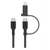 Cabo USB Belkin BoostCharge Pro 1,5 m USB-C USB-C/Lightning Preto