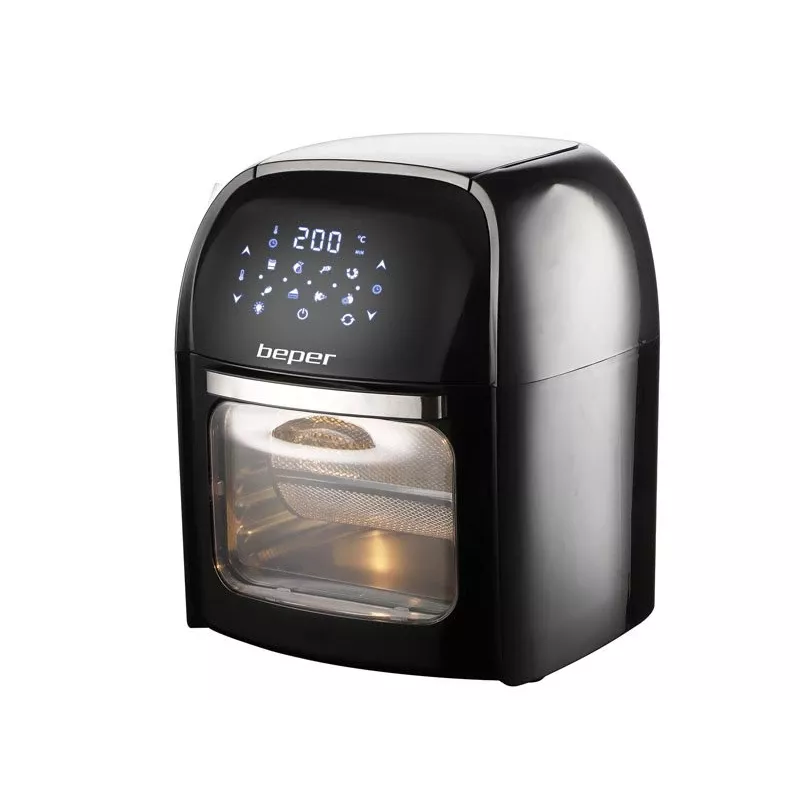Fritadeira de ar quente Beper P101FRI012 12 L 1800 W Preto