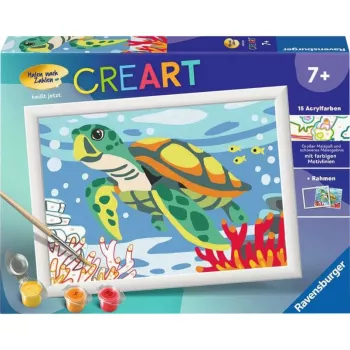 CreArt - Tartaruga Marinha, Pintar