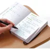 Miquelrius LEATHER1839 caderno 104X150 SQU 5mm índice 300fl (envio de mercadorias)