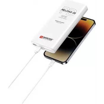 SKROSS Reload 20 PD 65 Watt branco (SKPBR20PD065WCN)