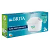 Cartucho de filtro de água BRITA Maxtra+ Pure Performance, tecnopolímero, capacidade de 150 L, 3 unid.