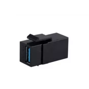 Módulo Keystone Microconnect KEYSTONE-USBA preto 5 g