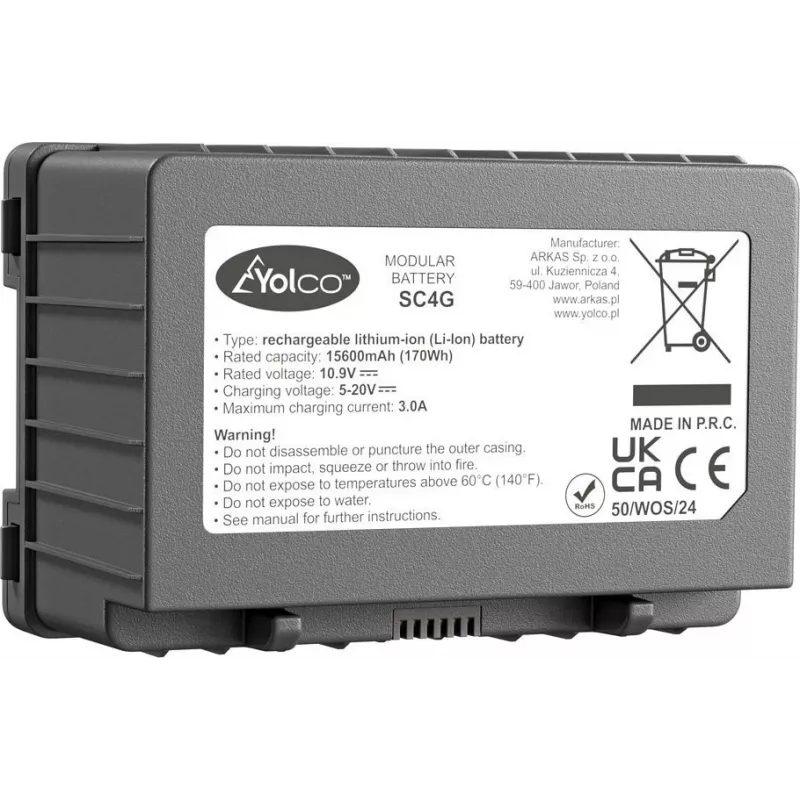 Yopower SC4G, SC4B bateria modular para frigoríficos portáteis Yolco