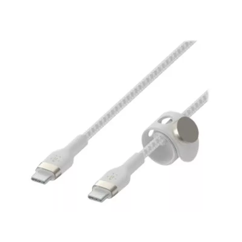 Belkin BOOSTCHARGE PRO Flex Cabo USB 1 m USB 2.0 USB C branco (CAB011BT1MWH)