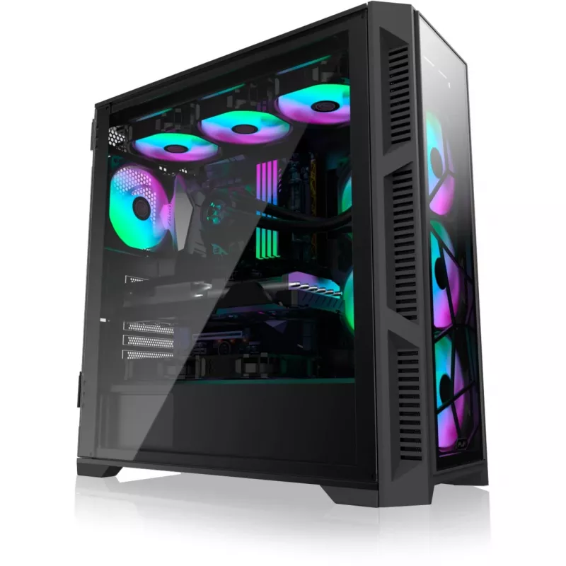 PONOS Ultra, torre Midi, PC, Preto, ATX, EATX, micro ATX, Mini-ITX, SPCC, caixa