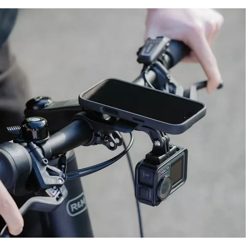 Suporte de guiador de bicicleta Quad Lock, preto
