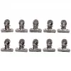 MAUL mola de carta em metal, cor: níquel, largura: 30 mm capacidade de aperto: 10 mm, embalagem de autosserviço (21730-96)