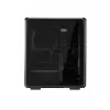 Torre Midi PC Cooler Master MasterFrame 500 Mesh — preta com lateral transparente, suporta ATX/EATX, 2x200 mm à frente, 1x120 mm atrás