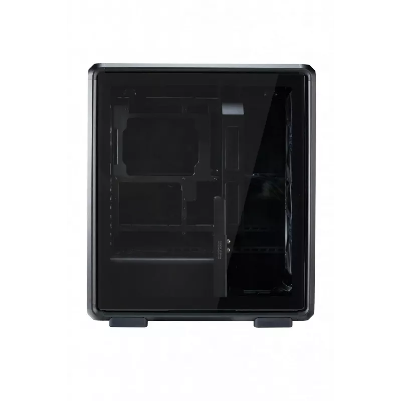Torre Midi PC Cooler Master MasterFrame 500 Mesh — preta com lateral transparente, suporta ATX/EATX, 2x200 mm à frente, 1x120 mm atrás