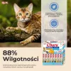 Snacks húmidos para gatos INABA Churu caixa sortida de atum com marisco — 40 x 14 g saquetas de pasta, sem cereais, sem açúcar