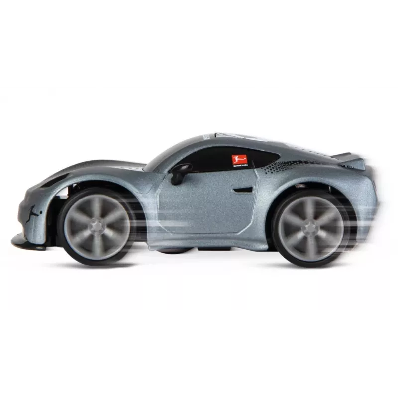 Carro RC Bundesliga Mini RC 1:43 cinzento
