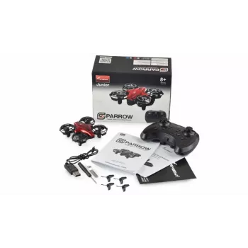 Drone com câmara Amewi 25324 mini-drone 300 mAh preto vermelho