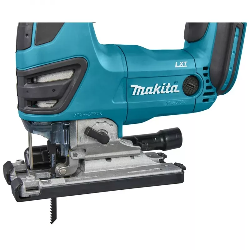 Makita DJV180ZX LXT 18 V serra tico-tico pendular a bateria, pêndulo de 3 níveis, 0–2600 cursos/min, sem bateria, com lâminas