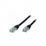 Cabo de rede S/CONN 5m RJ45 preto Cat6 S/FTP (S-STP) 75715-HS