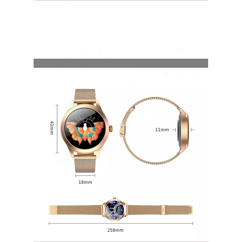 Smartwatch MaxCom FW42 GOLD dourado
