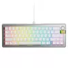 Teclado gaming mecânico GLORIOUS GMMK 3 Pro 65% Pre-Built ANSI US com Fox HE Switches, Prateado