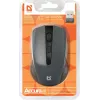 Rato ótico sem fios DEFENDER MM-935 RF, ambidestro, 1600 DPI, cinzento, recetor USB, pilhas AAA
