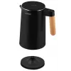 Chaleira elétrica de parede dupla 1,5 L Concept preto RK 3301