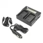 Carregador de bateria SONY NP-F970, duplo