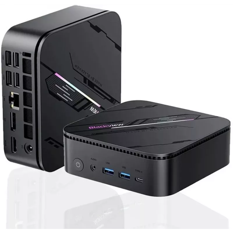 Mini PC Blackview MP100 Pro I5-12450H 16GB 512GB W11 PRO preto