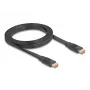 Cabo HDMI DeLOCK 2m Type-A macho para macho 48 Gbit/s preto