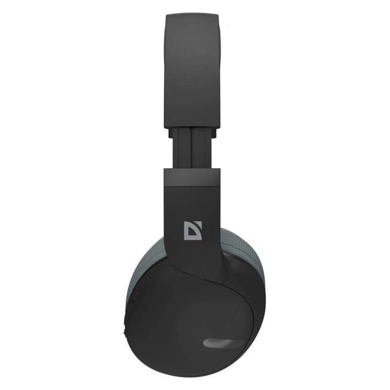 Defender FreeMotion B480 63480 auscultadores sem fios supra-auriculares, Bluetooth 5.3, USB-C, AUX, microSD, até 14 h, 20-20000 Hz, pretos